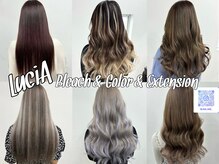 【シールエクステ80～100枚】【カット】【カラー】【トリートメント】