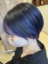 ブランシェ 名鉄小幡駅前店 アンブレラカラーバイオレットブルー【森】