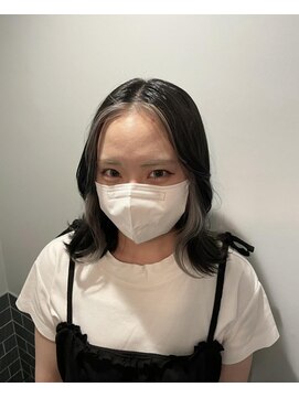 アルカナ 明治神宮前原宿(ARCANA) フルバング レッドブラウン カルマパーマ