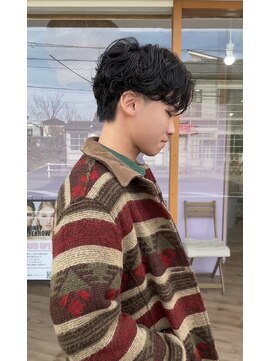 ハニー(HONEY) ラルフカール/ニュアンスパーマ/岡崎メンズパーマ/メンズカット