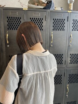 アチーブリス(achieve Liss) 透け感◎切りっぱなしミニボブ ヘルシースタイル