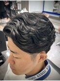 ワンカールパーマ<理容室>