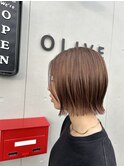 切りっぱなしボブ