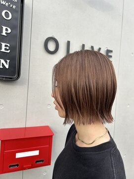 オリーブ(OLIVE) 切りっぱなしボブ
