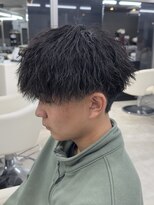 ルアン 大分駅店(ruen)&nbsp;大分 府内 マッシュ メンズカット ツイストスパイラルパーマ