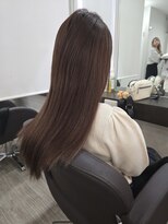 グランディールヘアデザイン(grandir hairdesign)&nbsp;プルエクステ/ブラウンベージュ/ロングヘア/千葉