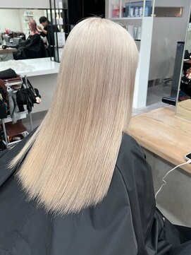 ベレーザ 渋谷(BELEZA) 10973ミルクティーベージュ髪質改善ストレートマロンベージュ