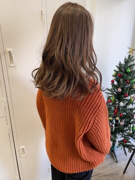 ロメオ 京橋(ROMEO) ベージュカラー×ブリーチなしダブルカラー/10代20代30代