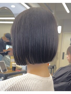 サンド クリア 横浜本店(sand clear) 大人可愛い暗めグレージュ×内巻きボブ