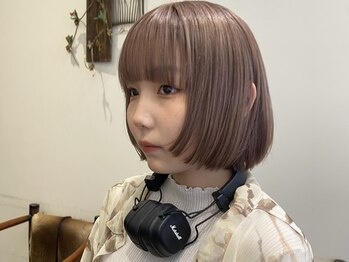 ロア バイ シズク センター南(LOA by sizuk)の写真/【ブリーチダブルカラー/LOA by sizuk】ヘアデザインに合わせた最適なお手入れで綺麗なハイトーンに