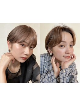 1人1人の髪質、骨格を考慮したtricca独自の[小顔似合わせカット]であなただけの特別なスタイルをご提供☆