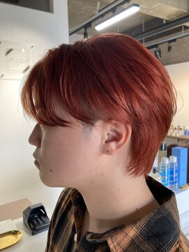 タノ(tano) ウルフ×センターパート