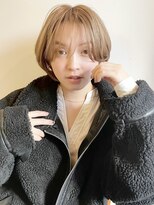 ベック ヘアサロン(BEKKU hair salon) 長めバングのショートボブ!スタイリング簡単5分でキマる★