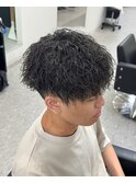 マッシュツイストスパイラルパーマ