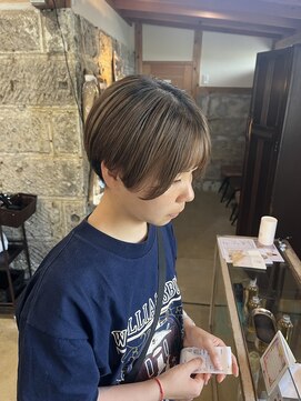 ジェロ(GELo) 刈り上げショートヘア