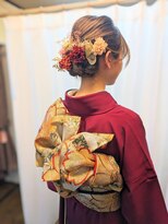 ヘアアート ル シエル(Hairart Le ciel)&nbsp;和装×華やかアップスタイル