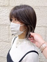 ハピネス 河原町店(Happiness)&nbsp;外はねボブ　京都美容室　進詩織