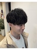 ゆるめシャドウパーマ