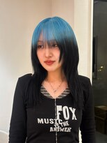 ロンドエニカ 大宮(Lond enika)&nbsp;暗めカラー/姫カットレイヤー/マロンベージュ/くすみベージュ