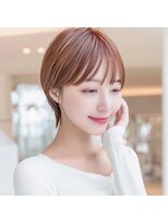 モンド ヘアクリエーション 下荒田店(monde hair creation)&nbsp;【monde】ショートボブ×オレンジブラウン×髪質改善