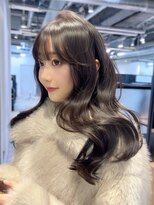 シオン(shion)&nbsp;前髪カットロング顔周りレイヤー大人ガーリー_ba578421