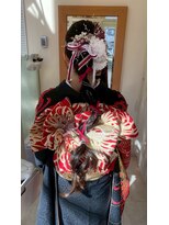 ヘアメイク ルアン ルアン(Hair Make Ruane) 着付け♪ 【七五三/ヘアメ/ヘアセット/ヘアメイク/舎人】