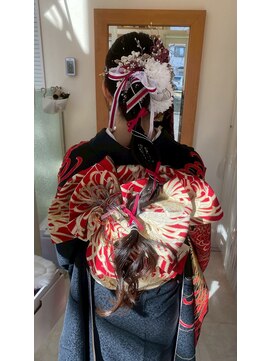 ヘアメイク ルアン ルアン(Hair Make Ruane) 着付け♪ 【七五三/ヘアメ/ヘアセット/ヘアメイク/舎人】