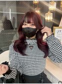 韓国レイヤーカット/ブリーチ/レイヤーカット/ハッシュカット