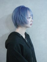 アルレン(Allen)&nbsp;綾波レイ/ショートボブ/ホワイトブルー「宇都宮/ブリーチ」