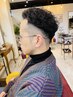 【☆メンズ人気No.1☆】カット+パーマ+トリートメント¥14000
