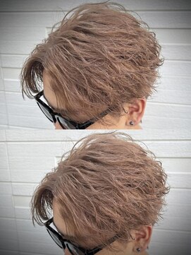 アリープパロット(ALEAP parrot) ハイトーン/メンズ/ミルクティー