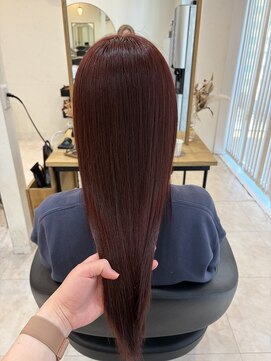 エリス ウメダ(Eliss umeda) レッドブラウン