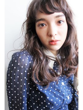 ガレージ バイ グリーン 原宿 表参道(Garage by green) 【loki】オン眉ガーリーウェーブ