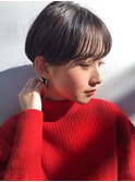 【mee.】 マニッシュ フレンチボブ シースルー