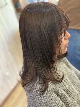 ヘアサロン イロドリ(hair salon irodori) ふんわりイメージのラベンダーベージュ