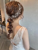 Belle BIANCA 結婚式/編み下ろし/ヘアアレンジ by.Orie