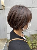 大人かわいいショートボブ