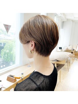 ラナ 渋谷(Lana) 【Chill】大人かわいいマロンベージュカラーショートスタイル◎