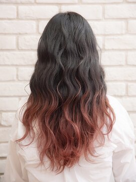 ビランチェ 池袋(bilancia) コーラルピンク/グラデーションカラー/外国人風【池袋】