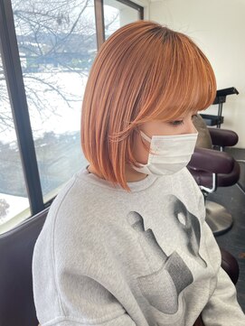 アン シュシュ(un chouchou) 骨格補正カット鮭フレーク