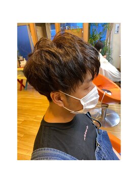 キキ 美容室(KIKI) おしゃれメンズショートスタイル＼(^^)／