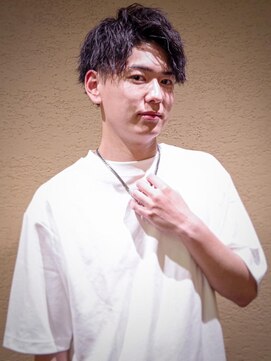 グロウ 天神店(growth) 爽やかツーブロック×ソフトツイスト×アップバンク