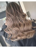 ラフ 難波店(LAFF)&nbsp;#黒髪#ボブルフ#ネビージュ#小顔#ワンレン