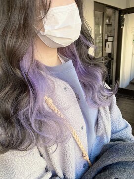 パレット 町田店(PALETTE) ペールラベンダーのイヤリングカラー