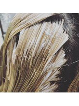 ダブルカラー☆ブリーチならではの発色と透明感を♪ 