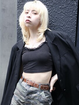 ココ 原宿(KOKO) #大人ガーリー#ダークアッシュ#ミディアムレイヤーカット