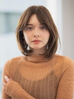 アグ ヘアー ビヨンド 戸塚店(Agu hair beyond) 大人可愛い伸ばしかけボブ　20代30代40代