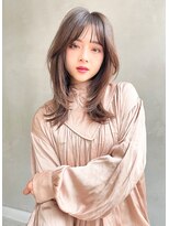 エイミー(Aimee)&nbsp;Aimee 町田　シースルーバング×ロングレイヤー