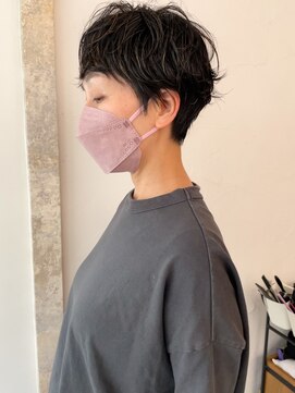 ニコリ(nicoli) 【nicoli】クセ毛ベリーショート/出口