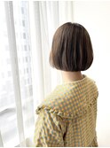 ミニボブ/マルチボブ/ことりベージュ/30代/40代/５０代